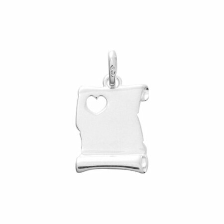 Pendentif coeur en argent