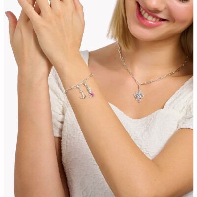 Breloque Charm Thomas Sabo Charm Club en argent et oxyde de zirconium