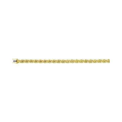 Chaîne maille royale droite en or jaune