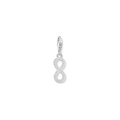 Breloque Charm Thomas Sabo Charm Club en argent et oxyde de zirconium