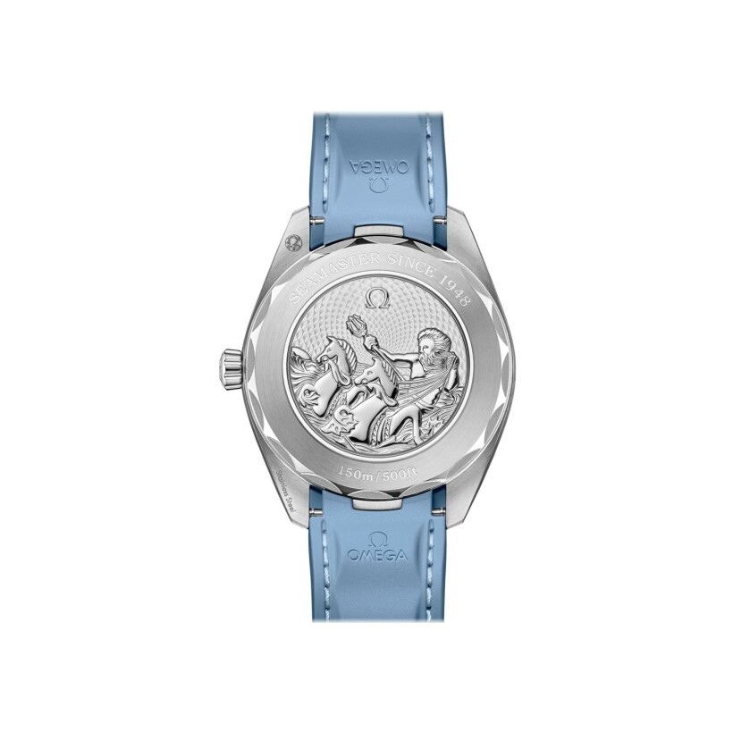 OMEGA Seamaster Aqua terra 150m Co-axial Master Chronometer Summer Blue watch 41mm