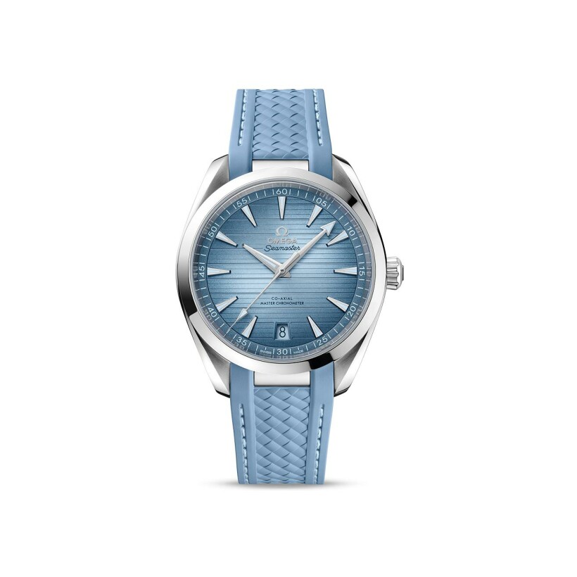 Montre OMEGA Seamaster Aqua terra 150m Co-axial Master Chronometer 41mm Summer Blue