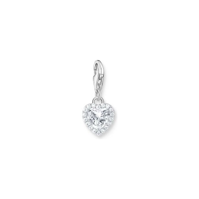Pendentif Thomas Sabo Charm Club en argent et oxyde de zirconium