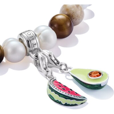 Pendentif Thomas Sabo Charm Club en argent et email