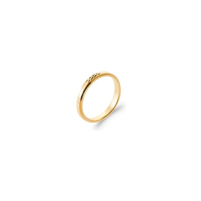 Bague en plaqué or