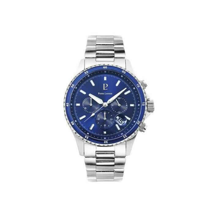Lot De 4 Montres Bracelet Homme - Marques Mélangées (Pierre Lannier, Etc.) - Occasion Non Testées