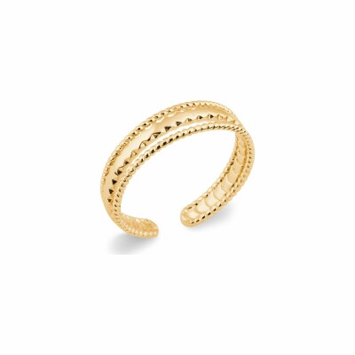 Bague en plaqué or