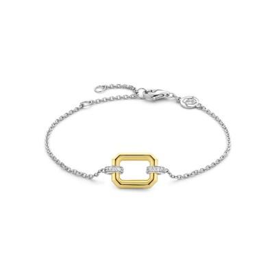 Bracelet Ti Sento en argent bicolore