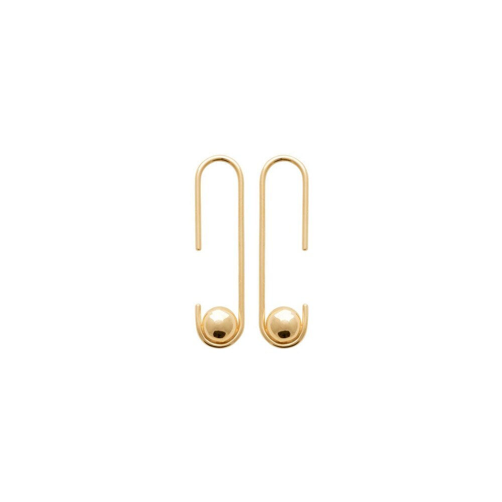 Boucles d'oreilles en plaqué or 
