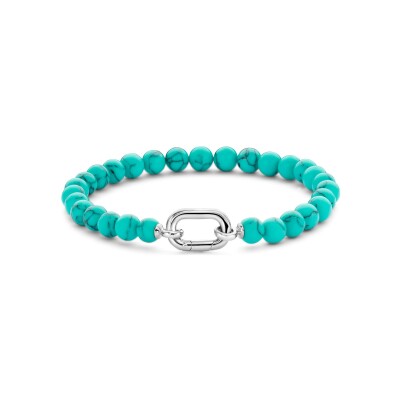 Bracelet Ti Sento en argent plaqué platine