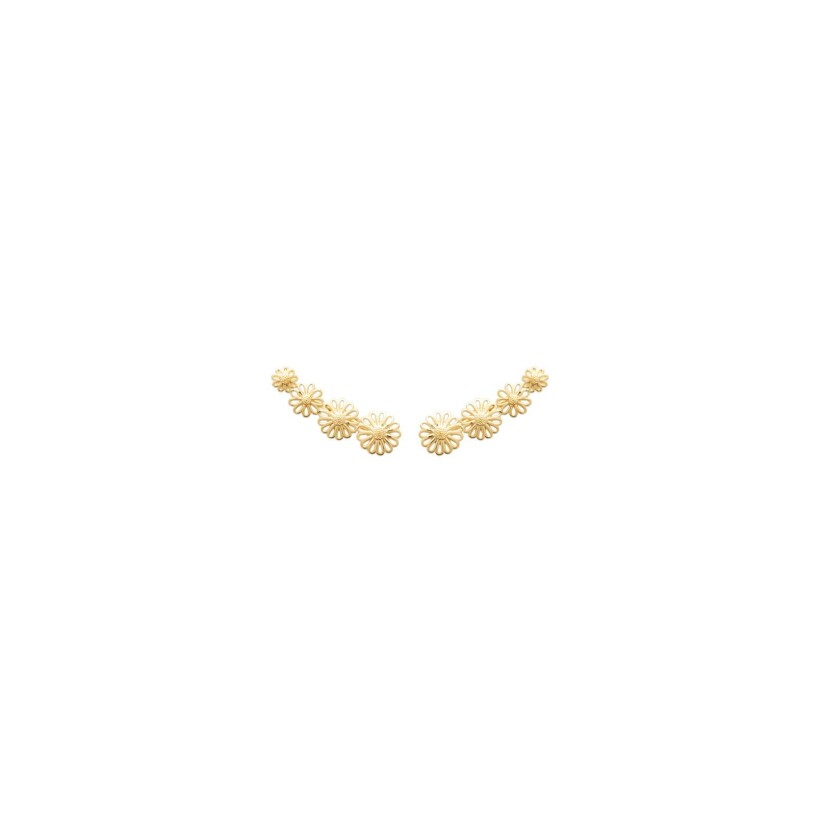 Boucles d'oreilles en plaqué or