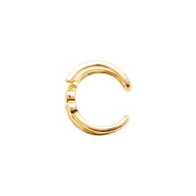 Boucles d'oreilles en plaqué or et oxyde de zirconium