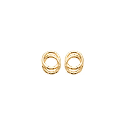Boucles d'oreilles en plaqué or