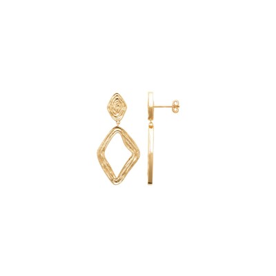 Boucles d'oreilles en plaqué or