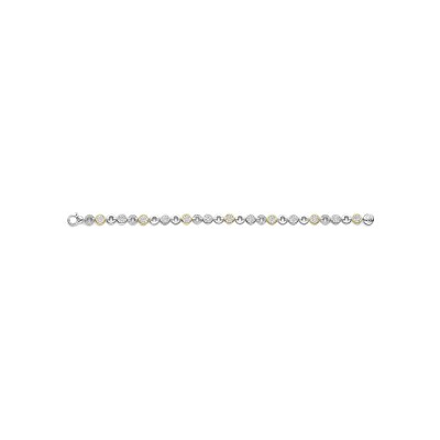 Bracelet Ti Sento en argent doré et oxyde de zirconium
