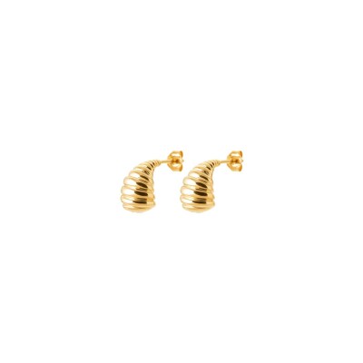 Boucles d'oreilles en plaqué or