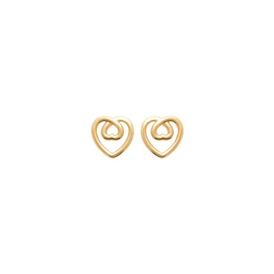 Boucles d'oreilles en plaqué or
