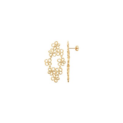 Boucles d'oreilles en plaqué or
