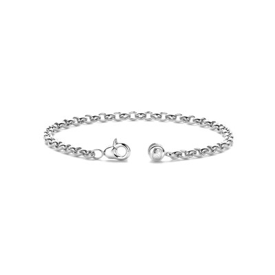 Bracelet Ti Sento en argent plaqué platine