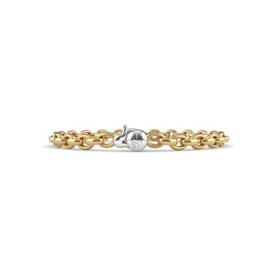 Bracelet Ti Sento en argent doré