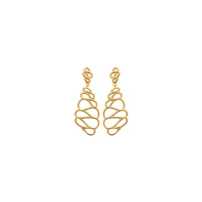 Boucles d'oreilles en plaqué or