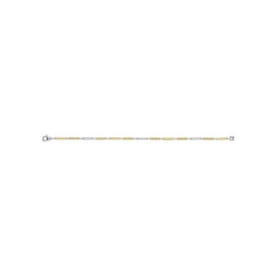 Bracelet Ti Sento en argent doré et oxyde de zirconium