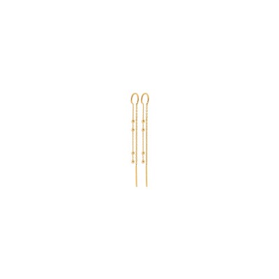 Boucles d'oreilles en plaqué or