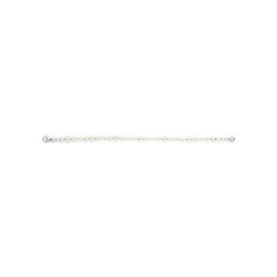 Bracelet Ti Sento en argent plaqué platine et perles