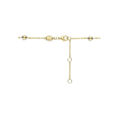 Bracelet Ti Sento en argent doré et oxyde de zirconium