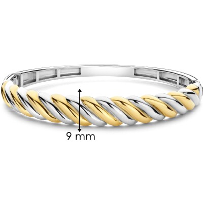 Bracelet Ti Sento en argent doré