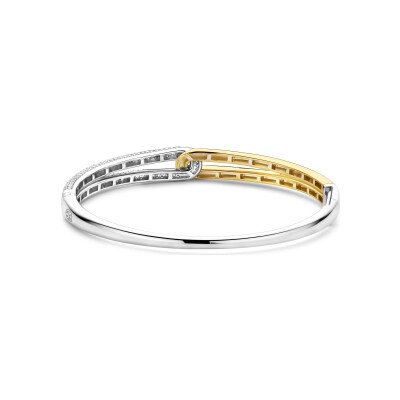 Bracelet Ti Sento en argent doré et oxyde de zirconium