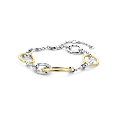 Bracelet Ti Sento en argent doré