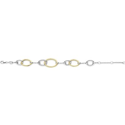 Bracelet Ti Sento en argent doré