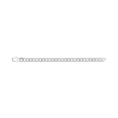 Bracelet chaîne maille gourmette en argent
