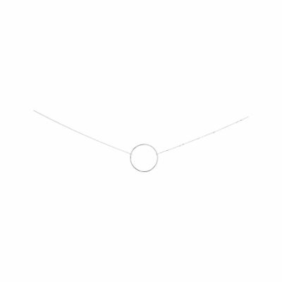 Collier en argent, 42cm