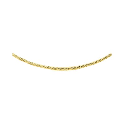 Chaîne palmier chute en or jaune, 45cm