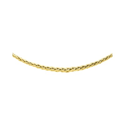 Chaîne maille palmier en or jaune