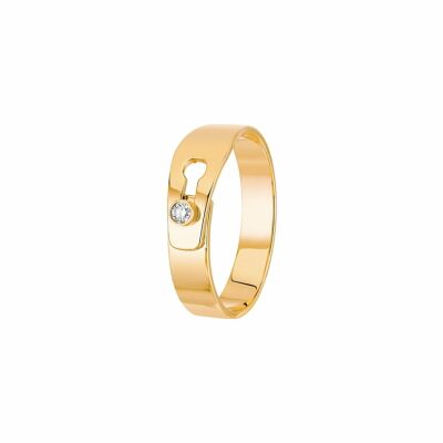 Bague dinh van Serrure en or jaune et diamant