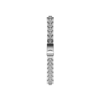 Bracelet montre Rochet Kronos en acier maille paillasson poli et satiné, anse courbe/tube - 18mm