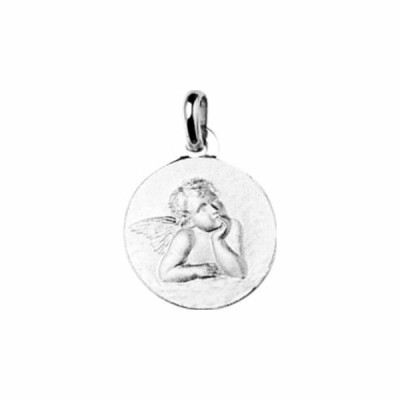 Médaille ange en argent
