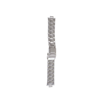 Bracelet montre Rochet Yacht en acier maille paillasson poli et satiné, anse courbe/tube - 22mm