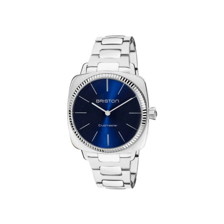 Montre Briston Clubmaster Elegant Acier - Bleu Marine 23937.S.E.15.SB