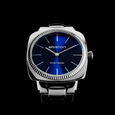 Montre Briston Clubmaster Elegant Acier - Bleu Marine 23937.S.E.15.SB