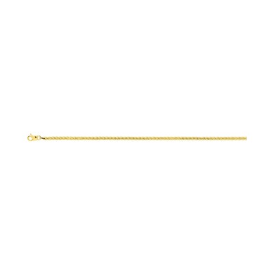 Chaîne maille type S en or jaune
