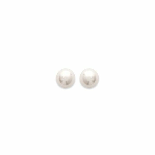 Boucles d'oreilles en plaqué or et perles d'imitation