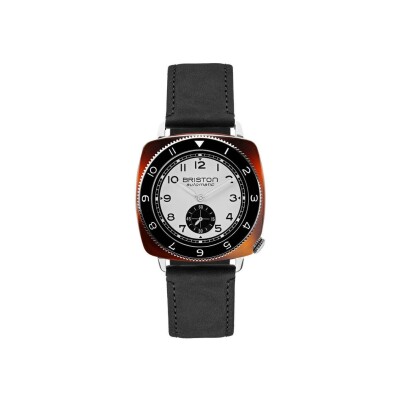 Montre Briston Clubmaster Legend Automatique HMS Petite Seconde 241639.SA.T.2B.CH