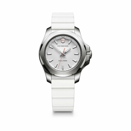 Montre Victorinox I.N.O.X. V, cadran blanc, 37mm