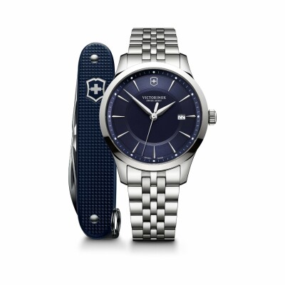 Montre Victorinox Alliance, cadran bleu, 40mm