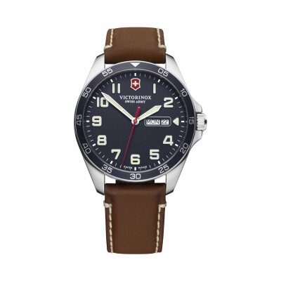 Montre Victorinox FieldForce, cadran bleu, 42mm