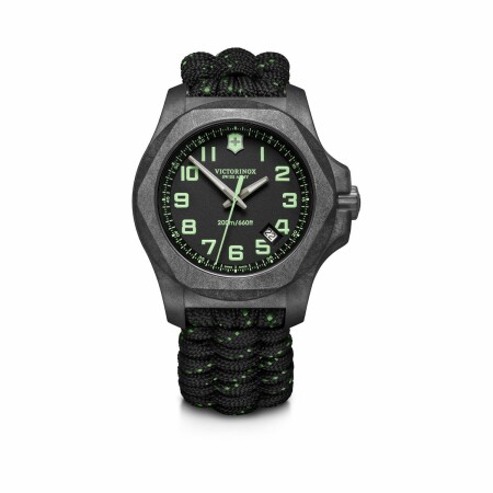 Montre Victorinox I.N.O.X. CARBON, cadran noir, 43mm